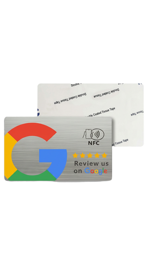 Google NFC Review Kaart