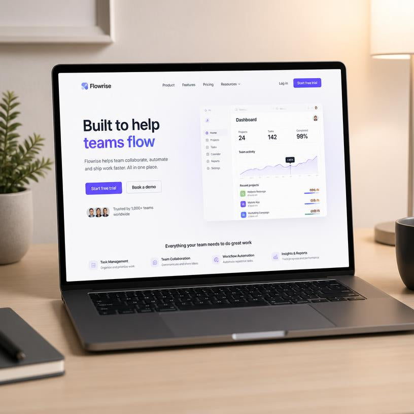 Professionele website op maat gebouwd door NovaBridge Digital